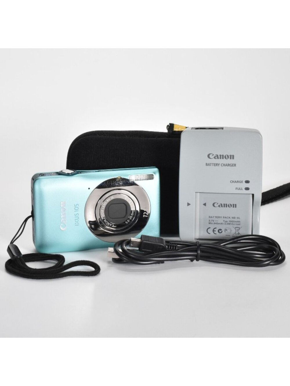 Canon IXUS 105/PowerShot SD1300 IS/IXY 200F Digital Camera 12.1MP 4x Opt Zoom